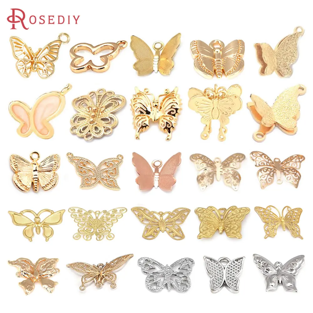 18K Gold Color Bras… - image