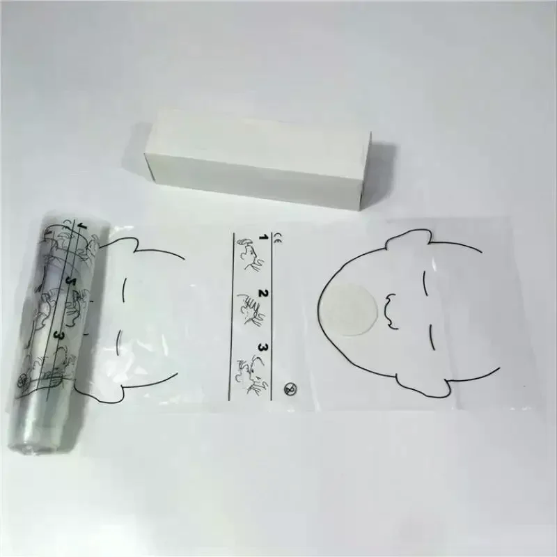 36pcs/roll CPR Face Shield Resuscitator Mask, Disposable First Aid Training Rescue Kit Tools