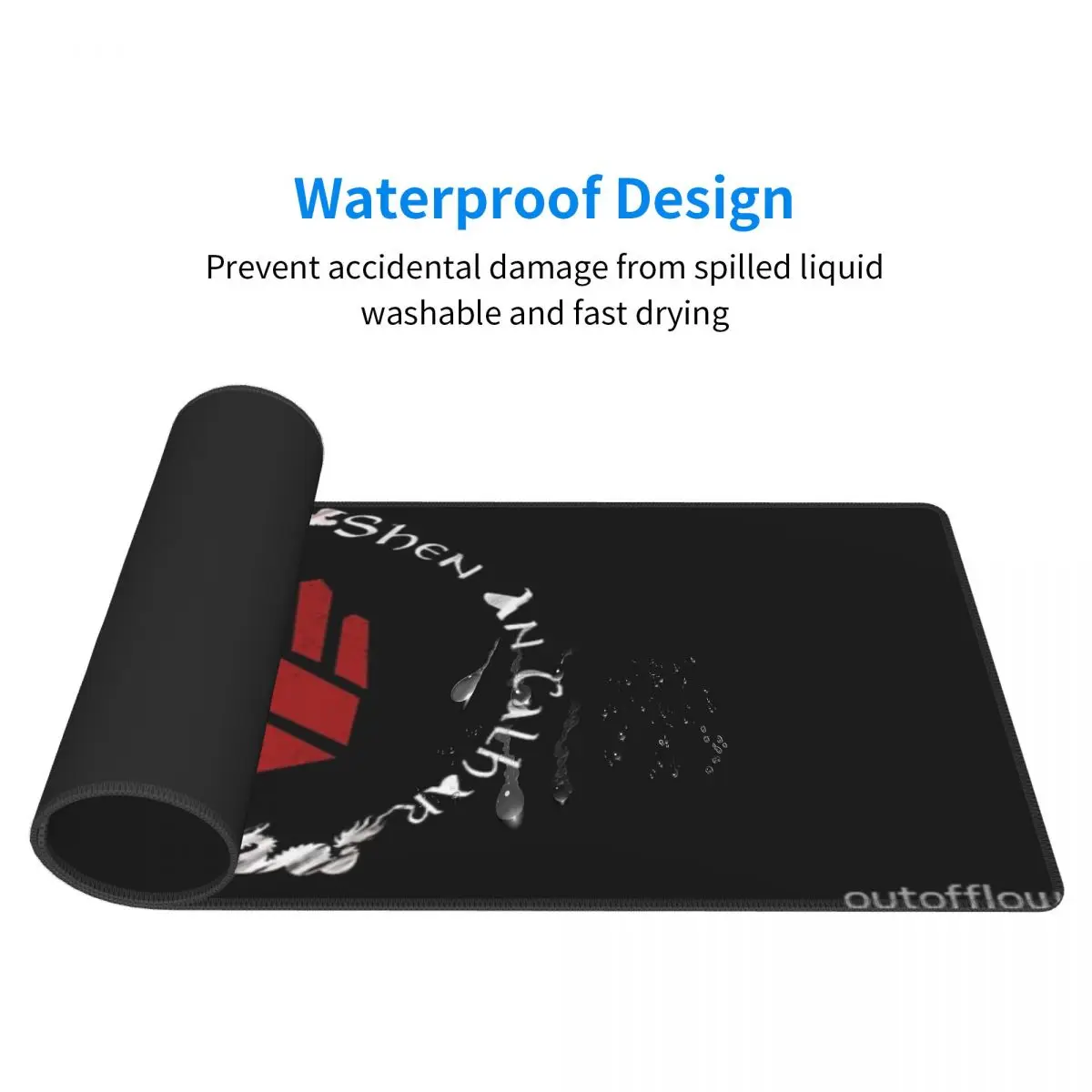 Band Of The Red Hand - Wheel Of Time Rubber Keyboard Pads