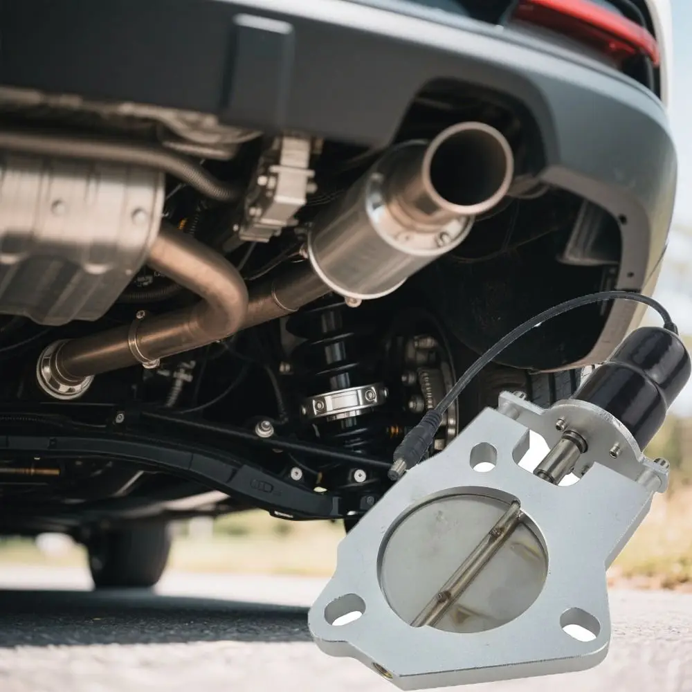 

Электрический выпускной клапан размером 2,5 или 3 дюйма, двойной клапан с дистанционным управлением, выпускной клапан из нержавеющей стали, конструкция из нержавеющей стали