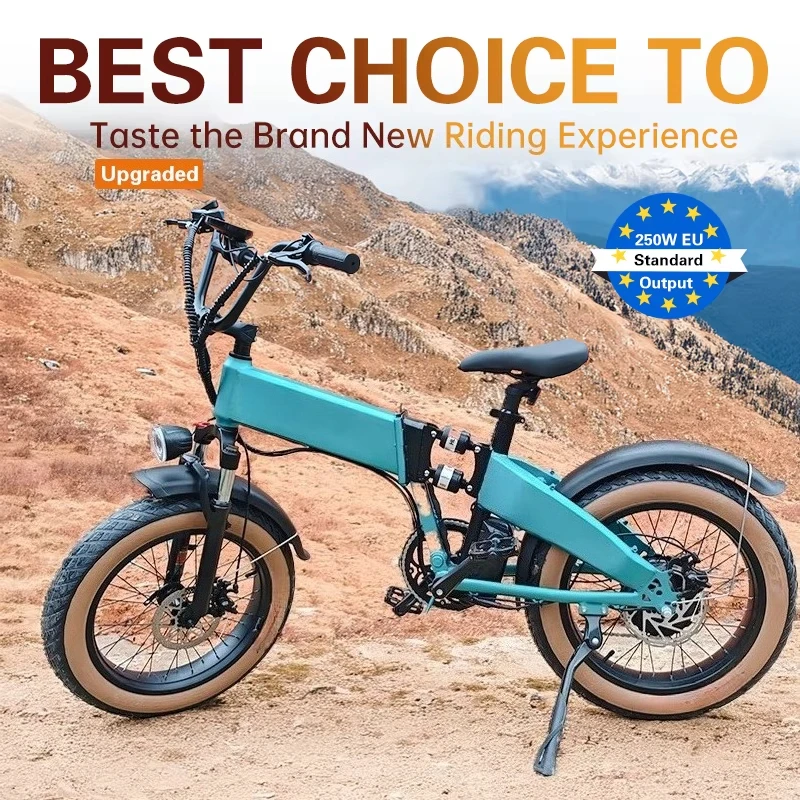 T2 Folding Electric Bike 48V 13AH 25km/h Torque Enhanced Version 7 Speed Hot Selling EU  Enhanced Version
