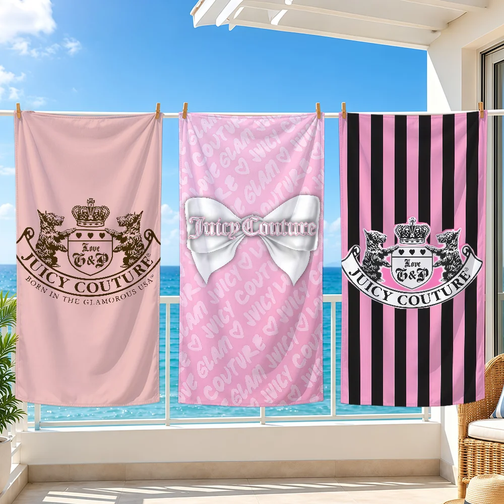 Luxury J-JuicyS C-CoutureS Towel Bath Beach Oversized Soft Ultra Absorbent Quick Drying Large Pool Travel Camping Bathroom
