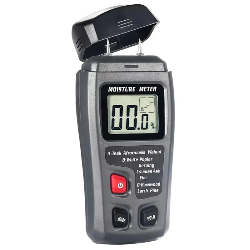 

EMT10 Hygrometer Accurate Large LCD Display Wood Moisture Tester Digital Wall Moisture Detector Wood Wood Moisture Meter