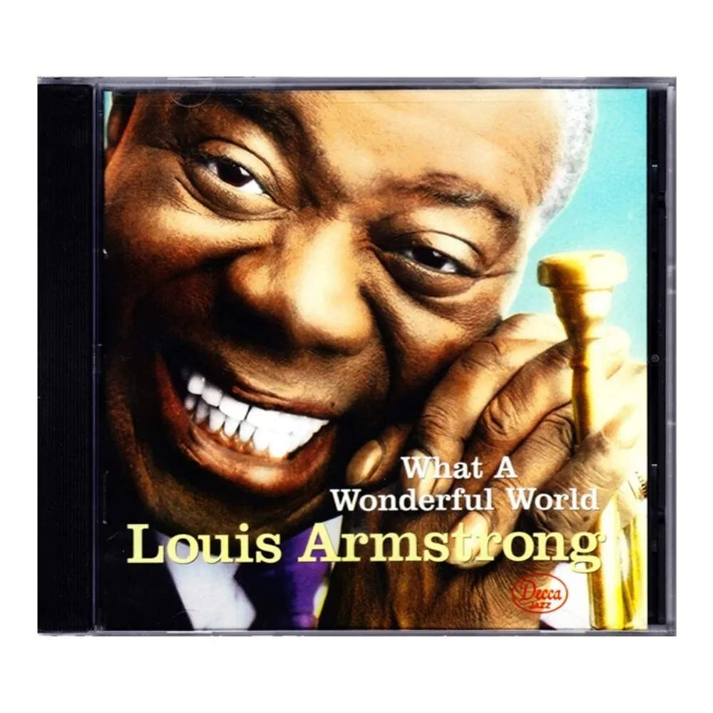 

Компакт-диск Louis Armstrong «Что чудесный мир» в немецком стиле — джазовые классические вокальные треки