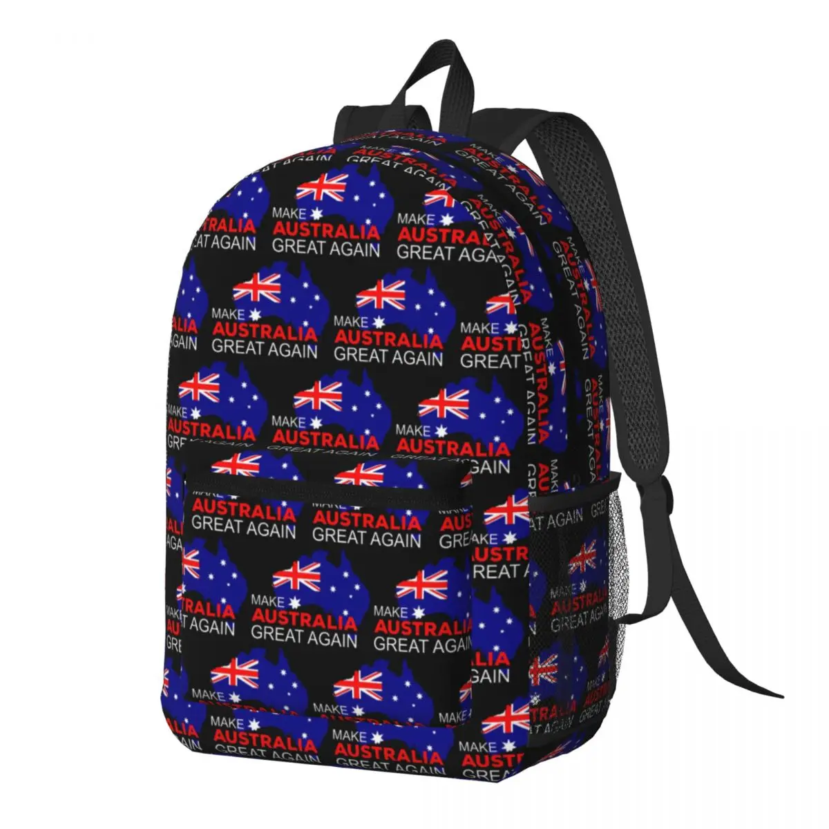

Make Australia Great Again Backpack Daypack Large Capacity Children BookBag School Bag Shoulder Bags for Men Women