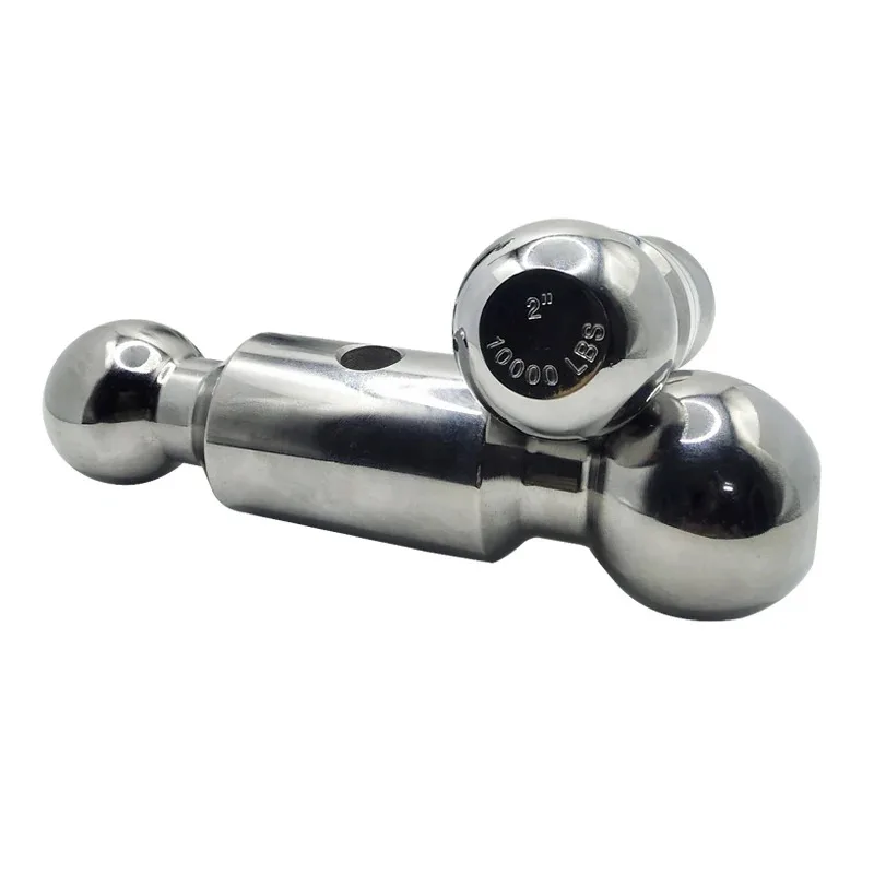 Trailer Ball With Double Ball Heads 2-5/16Inch And 2Inch For Attach Trailer