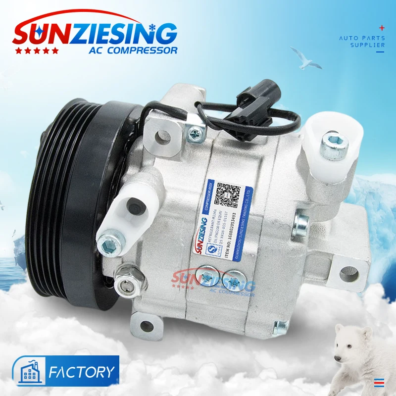 For MITSUBISHI SHOGUN PININ Pajero IO 1.8 4G93 DKV11G AC Compressor MR315497 MR315377 506021-5200 506021-5201 MR460310 506221-28