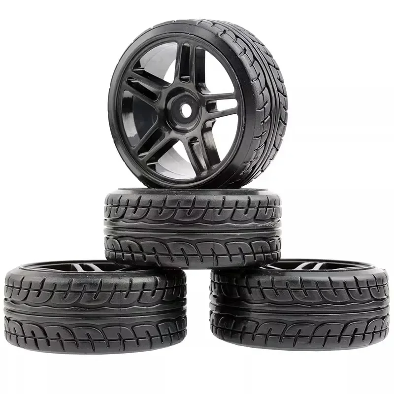 For MJX HYPER GO 14303 14302 14301 Tamiya TT01 TT02 Plastic hubcapTires Rally CNC High Strength Plastic hubcap Height increasing
