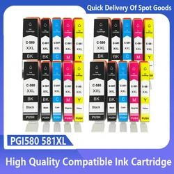 20PK Compatible Ink Cartridges PGI580 CLI581 pgi 580 581 For Canon Pixma TS705 TR7550 TR8550 TS6150 TS6250 TS8150 TS8250 Printer