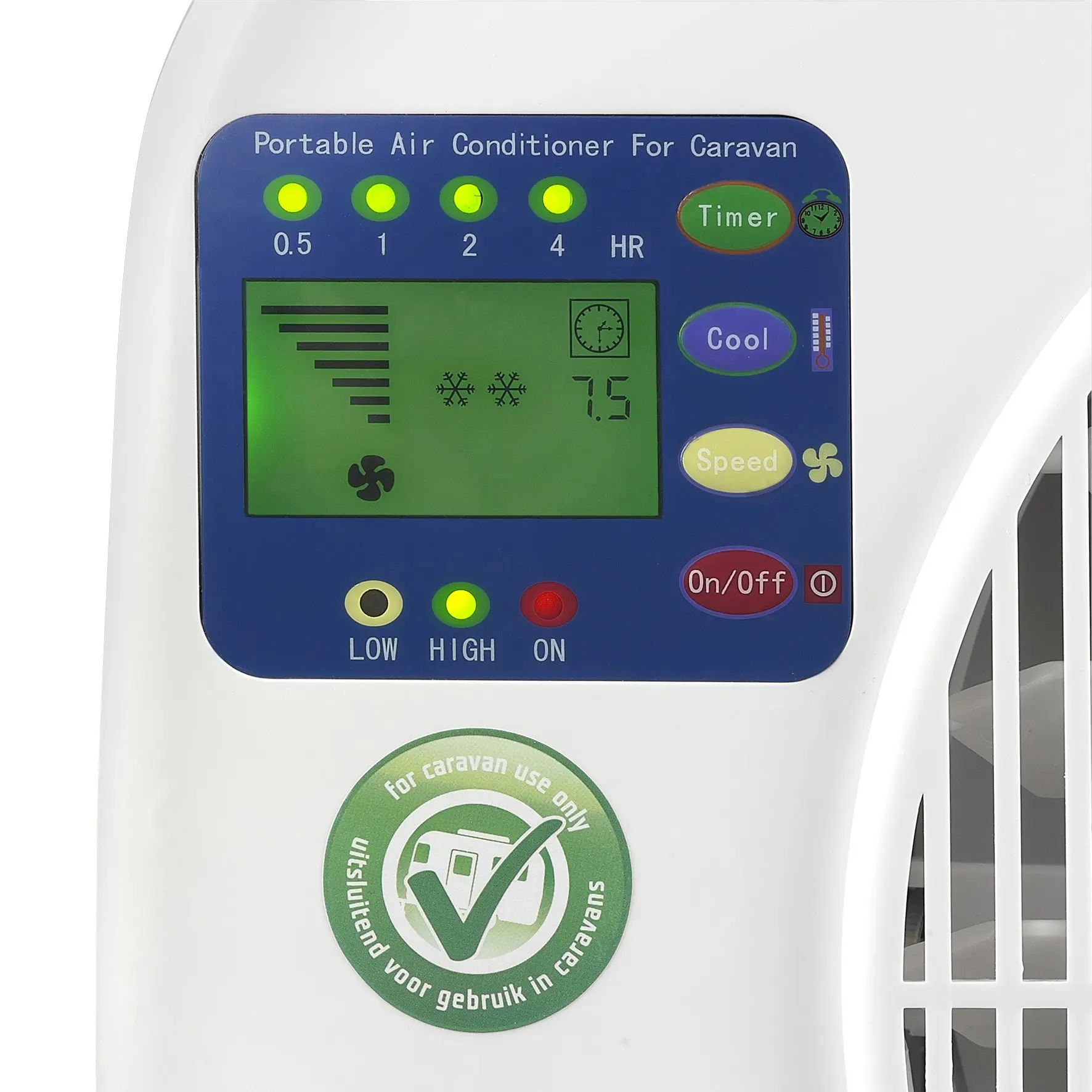 Caravan/RV Use Only Portable Split Air Cooler 3200BTU Mini Car Air Conditioner
