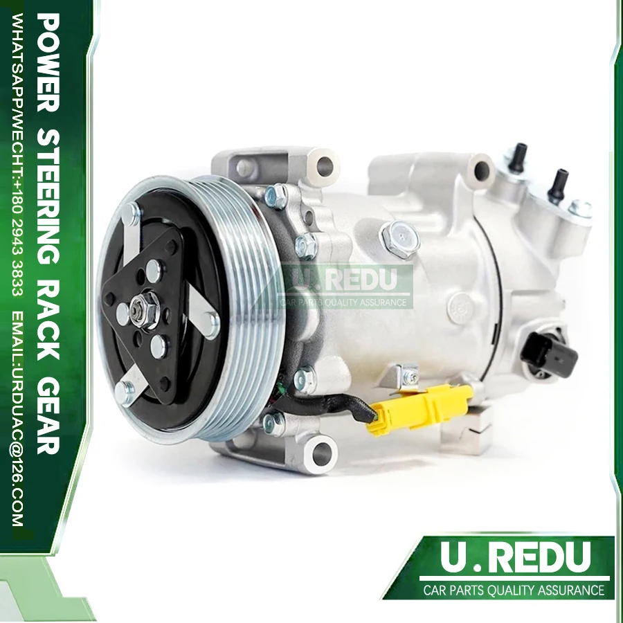 

SD6C12 AC Compressor FOR Citroen BERLINGO C3 C4 C5 DS3 DS5 DS4s 6453-QJ 6453-QK 6453-WK 6453WL 9678656080 9819714980 9822826880