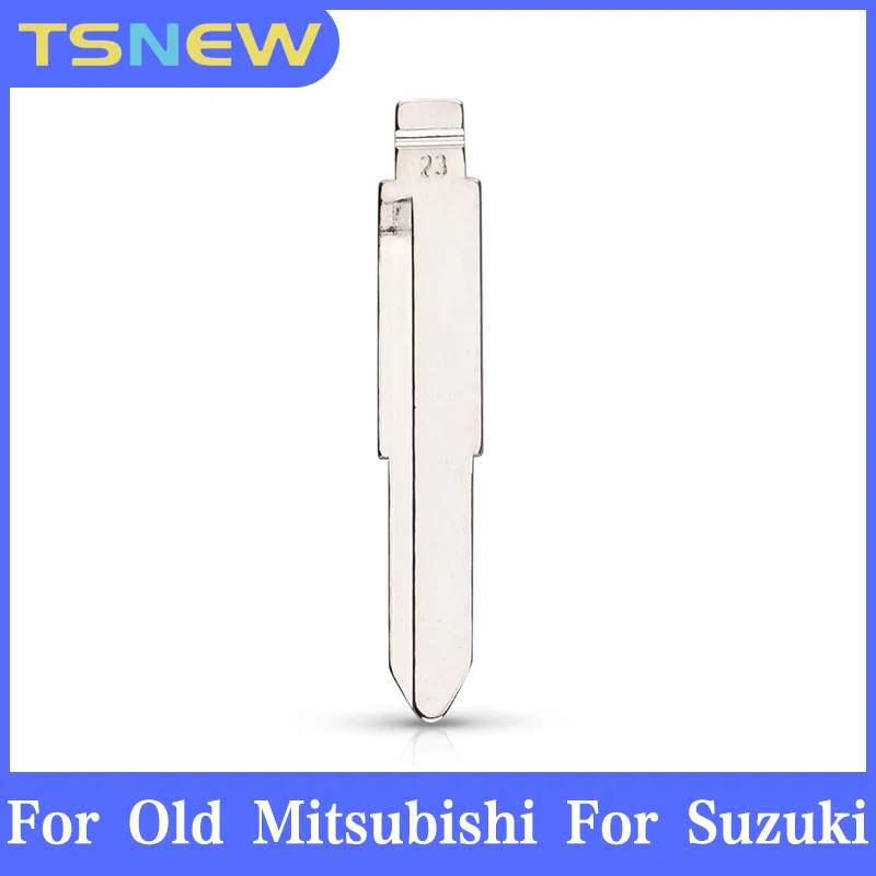 

10pcs/lots Metal Blank Flip Folding KD Car Remote Uncut Key Blade Type #23 For Old Mitsubishi For Suzuki Alto For Dongnan