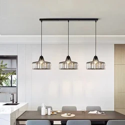 Scandinavian crystal chandelier bedroom E27 chandelier 2023 crystal lamp living room chandelier Kitchen home decor light fixture