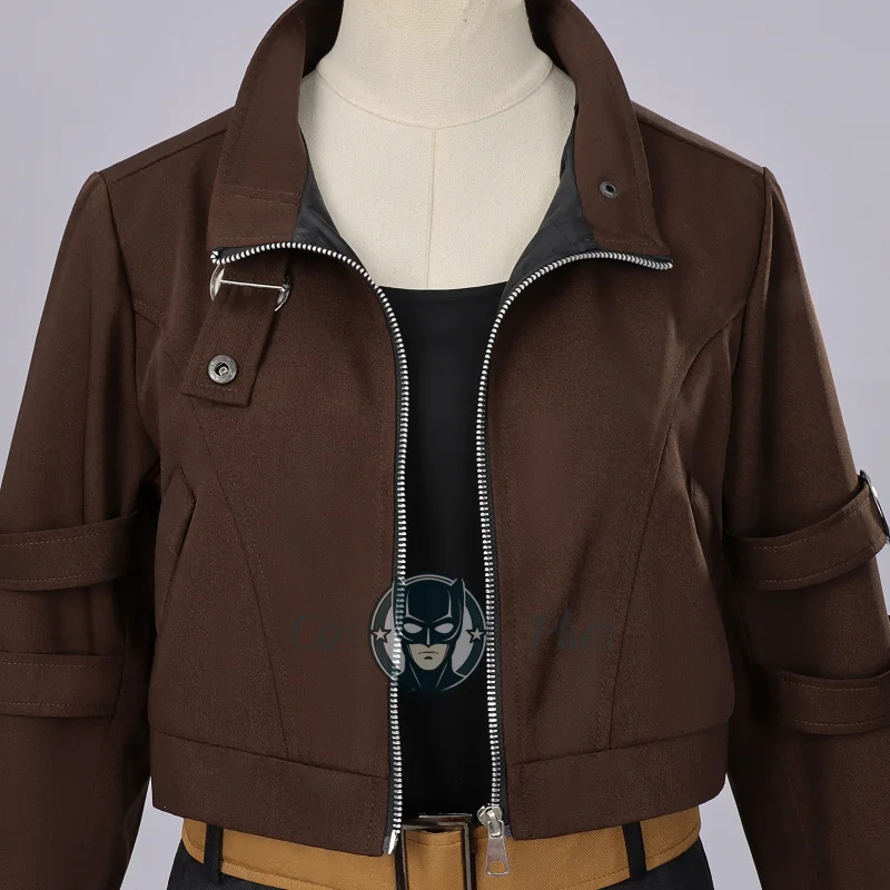 Luye la leyenda de Hei 2 Cosplay Anime película disfraz Chocolate traje de vuelo chaqueta Punk pantalón cinturón Y2K moda Cos fiesta de Halloween