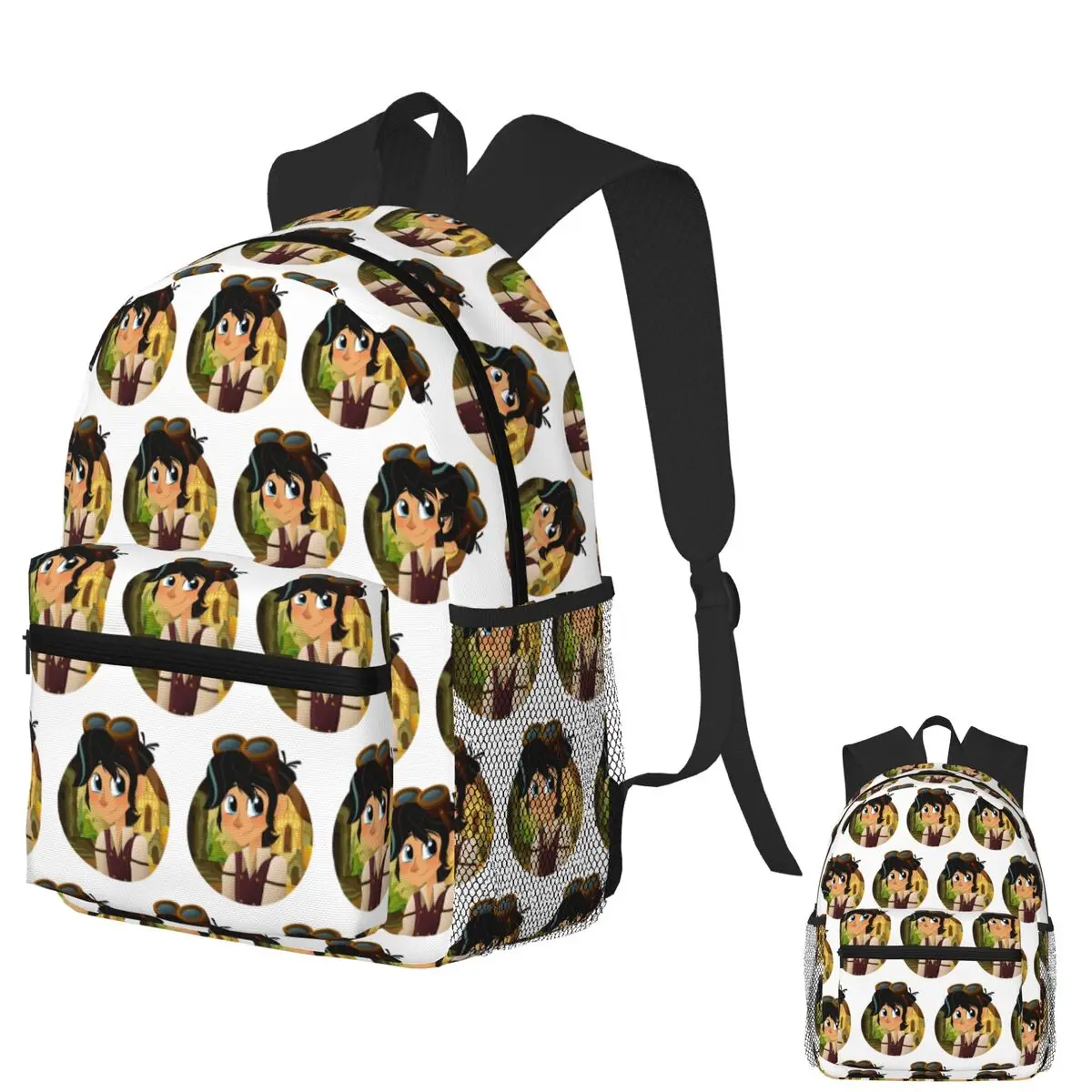 

Varian Varian Varian Varian Student Backpack School Bag Hiking Travel Daypack for Men Women Bookbag Shoulder Bags