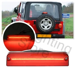 LED High Mount Additional Brake Light Rear Stop Lamp For Jeep Wrangler TJ Unlimited LJ 1997-2004 2005 2006 Tail Warning Lamp
