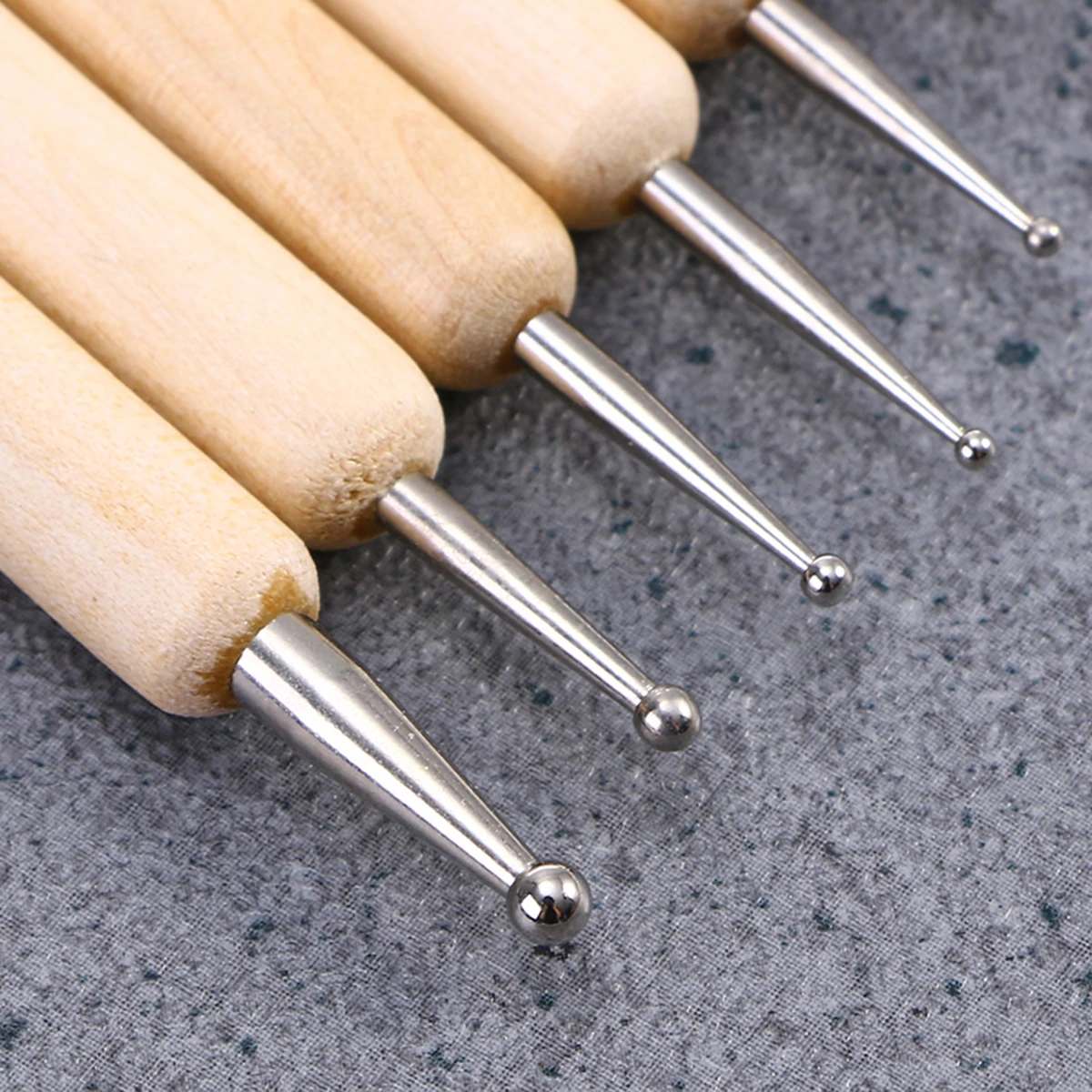 

10 Pcs Clay Sculpting Tools Stylus Dot Painting Kit Ball Embossing Double Ended Multipurpose Watercolor Acrylic Oil Polymer