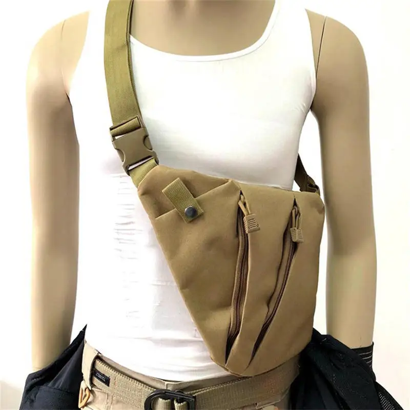 

Outdoor Nylon Tactical Storage Bags Leisure And Durable Single Shoulder Anti-theft Bag Unisex Fashionable Crossbody Waist Bag