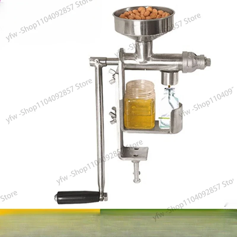 Manual peanut oil press oil press hand-cranked small oil press sesame peanut rapeseed soybean