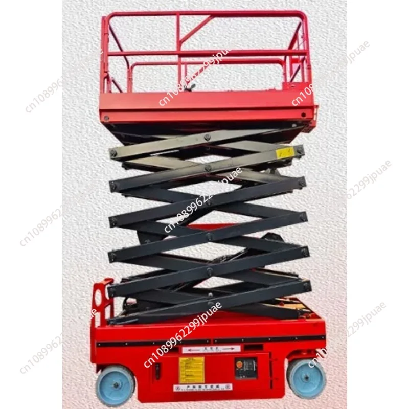 Self Propelled Mini Scissor Lift Mobile Electric Hydraulic Lifting Platform Portable Aerial Work Man Lift