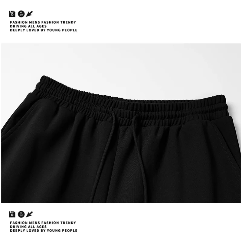 الوقوف طوق سترة الرجال الرجعية الربط فضفاض الرياضة سترة عادية مرونة عالية الخصر بنطلون البدلة