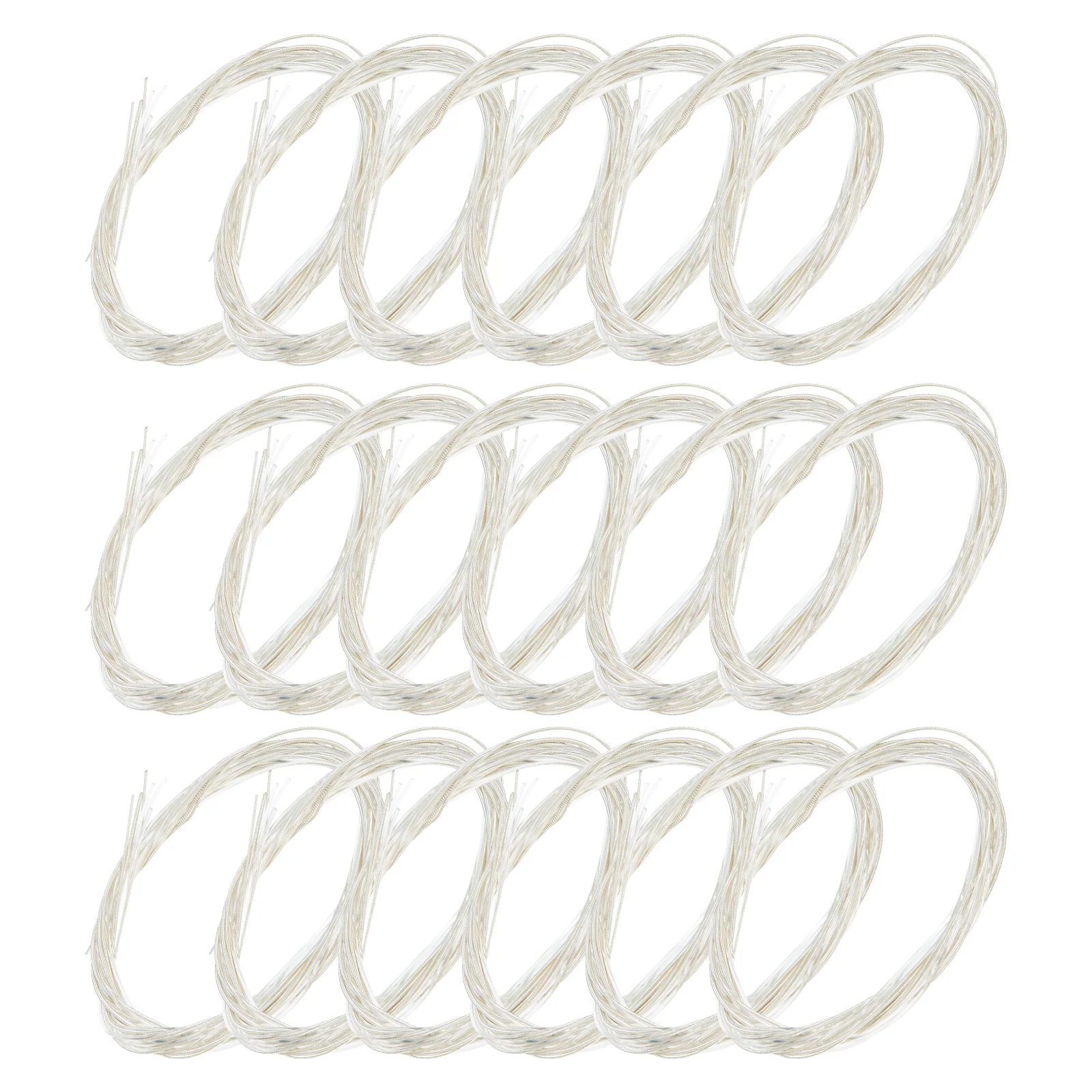 

12Pcs Wooden Guitar Strings Premium Replacement Strings for Folk Acoustic Guitar Strong Resilient Tuning Stable Sound