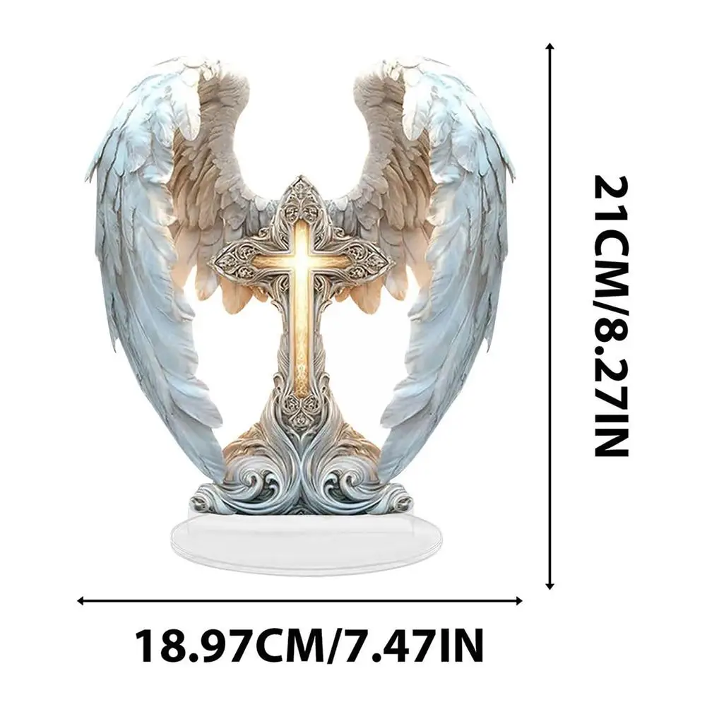 زخرفة مسطحة من الأكريليك لتزيين سطح المكتب للمنزل والمكتب #6