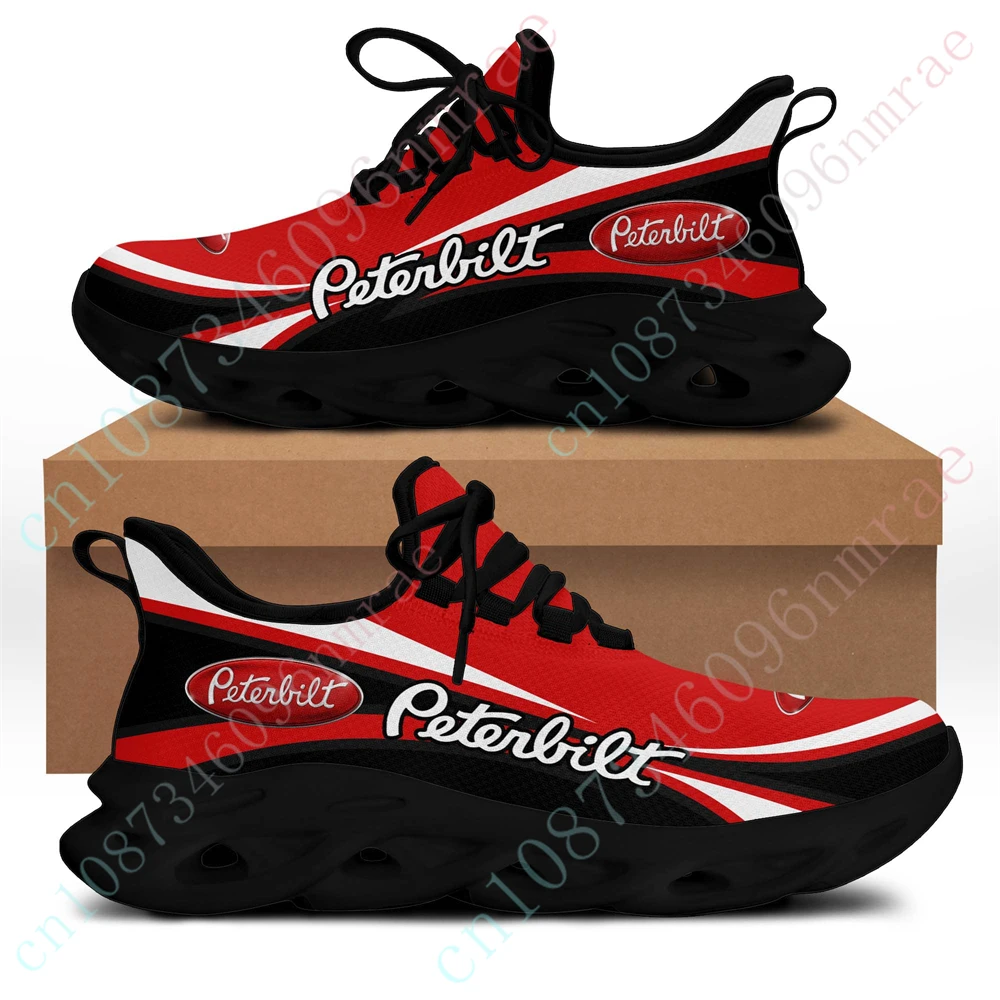 Peterbilt Men's Sneakers Lightweight Unisex Tennis Sports Shoes For Men Casual Running Shoes Big Size Male Sneakers Custom Logo