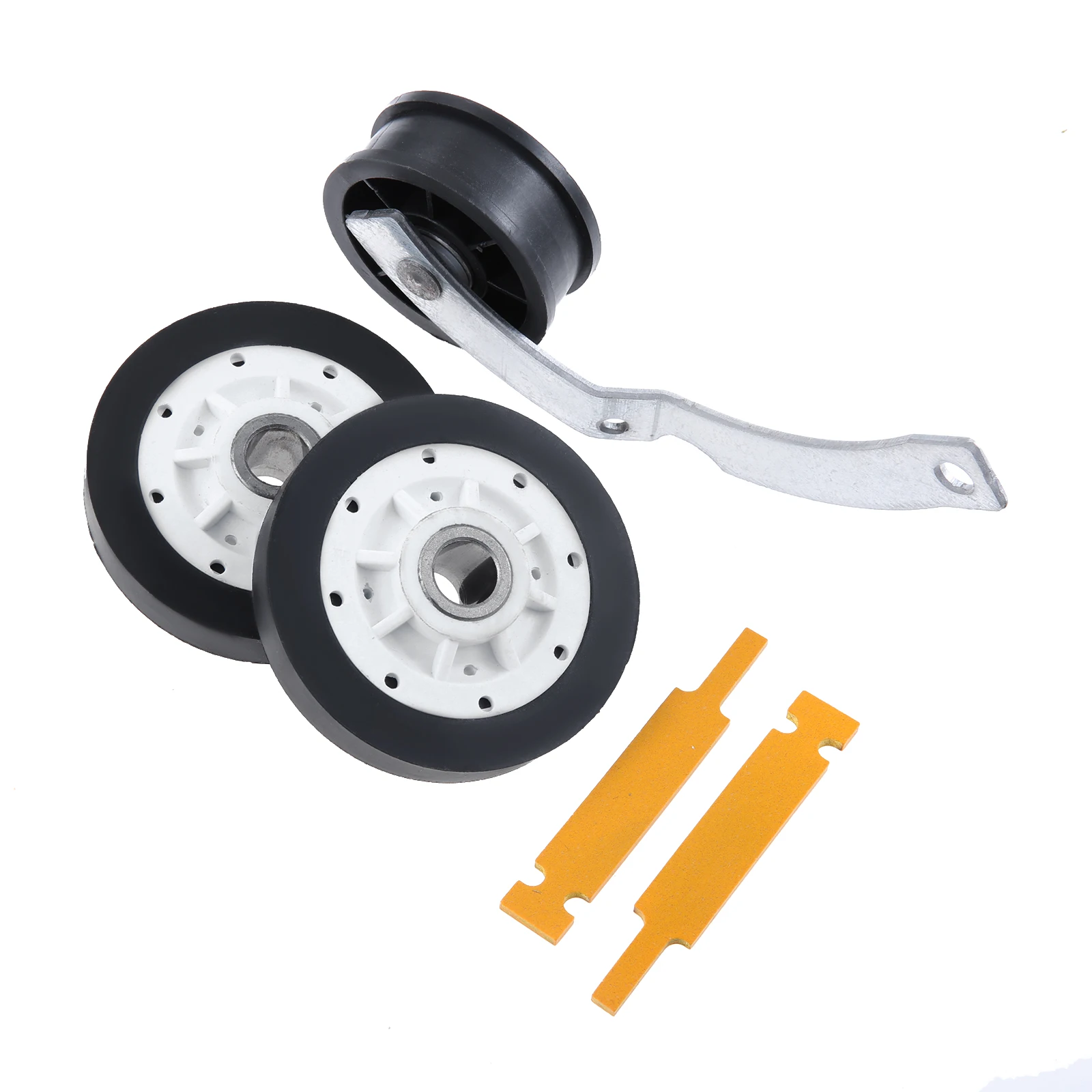 1set Dryer Repair Kit for Whirlpool/Maytag/Crosley/Magic Chef Drum Glide 37001298 Idler Pulley 37001287 Drum Roller 37001042