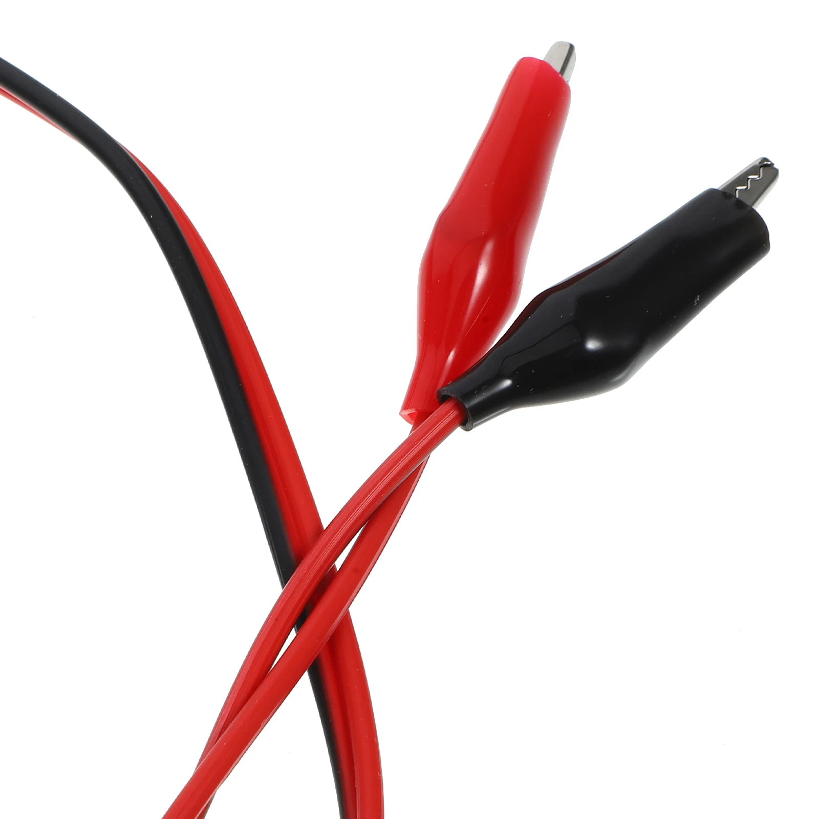 

2Pcs Alligator Clips Wire Double Headed Jumper Wire Electrical Test Lead for Experiment Circuit Connection Test Leads