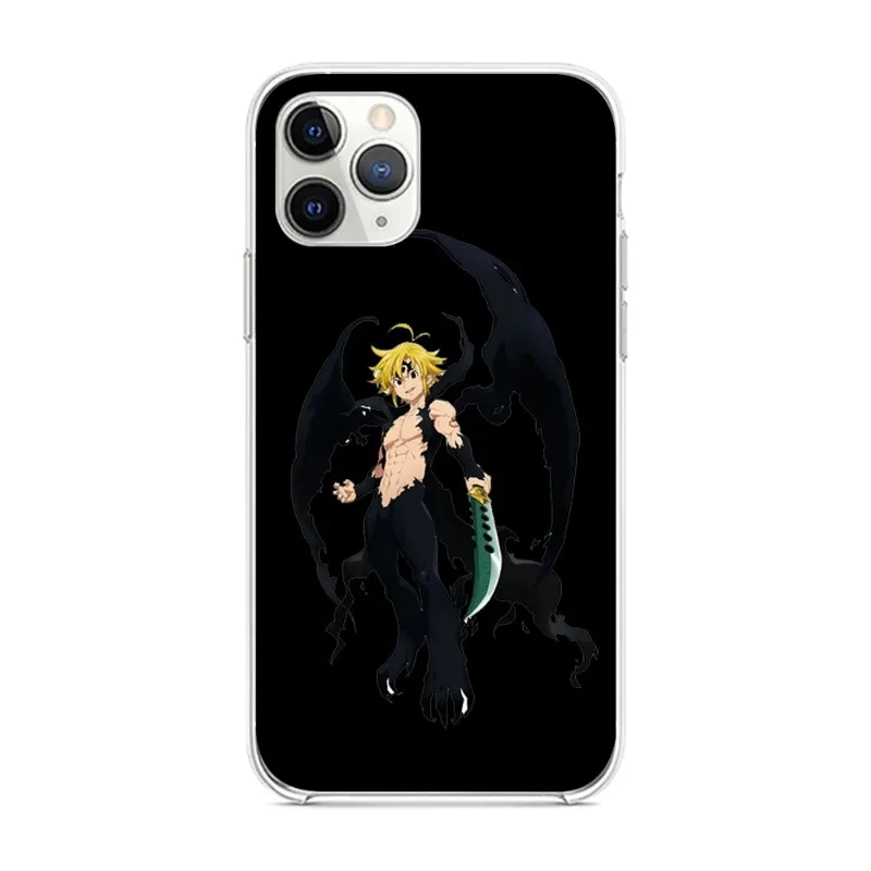 Meliodas Anime Phone Case For IPhone 14 13 12 11 XS X 8 7 6 Plus Mini Pro Max SE 2022 Soft Transparent Cover