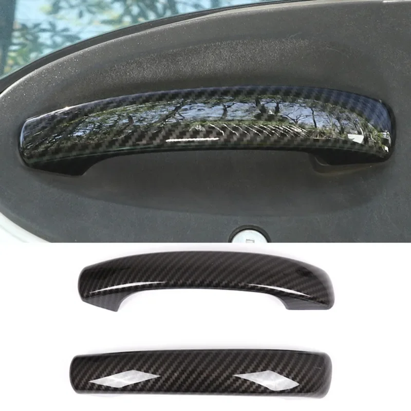 Car Door Bowl Decorative Protective Cover For Mercedes-Benz Smart 451 Fortwo 2009-2015 ABS Trim Styling Car Accessories