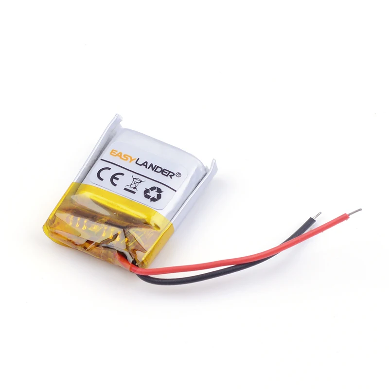 401119 3.7V 50mAh Rechargeable Lithium Li-ion Li Polymer Battery For Bluetooth headset 3D glasses toy