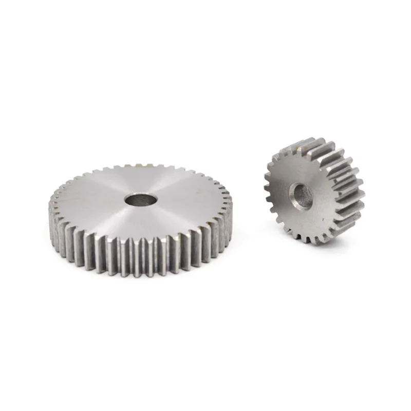 1Pcs 1 Mod Spur Gear Steel Thickne 10mm Flat Gear Metal Motor Pinion Transmission Gear  12/13/14/15/16/17/18/19/20/21 To 27Teeth