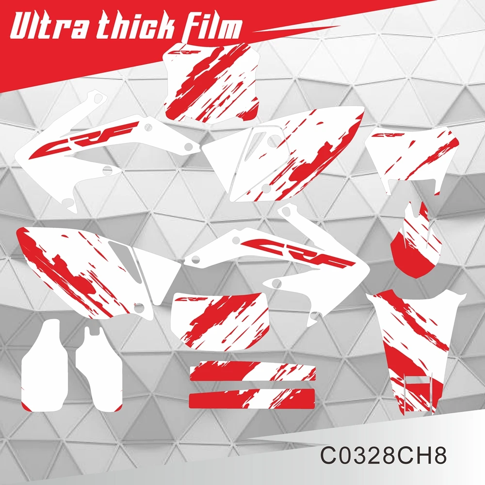 ホンダ-crf-450x-crf450x-2005-2016-グラフィックスデカールステッカーキットカスタム番号名ステッカー-c0328ch