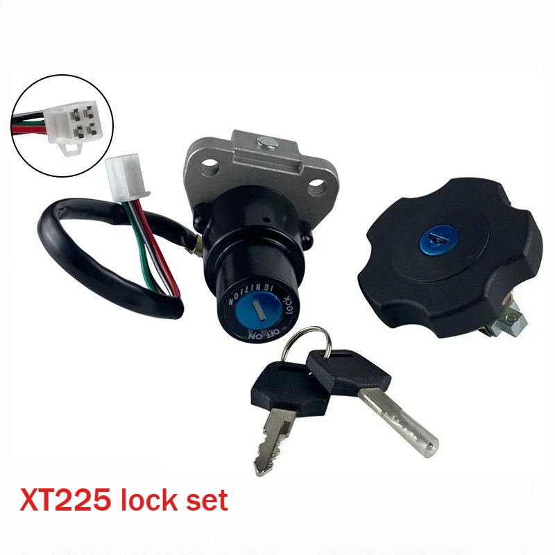 

Anti-Theft Complete Lock Set for Yamaha TX200/XT225 - Fuel Tank Cap & Ignition Switch Motorcycle Accessory