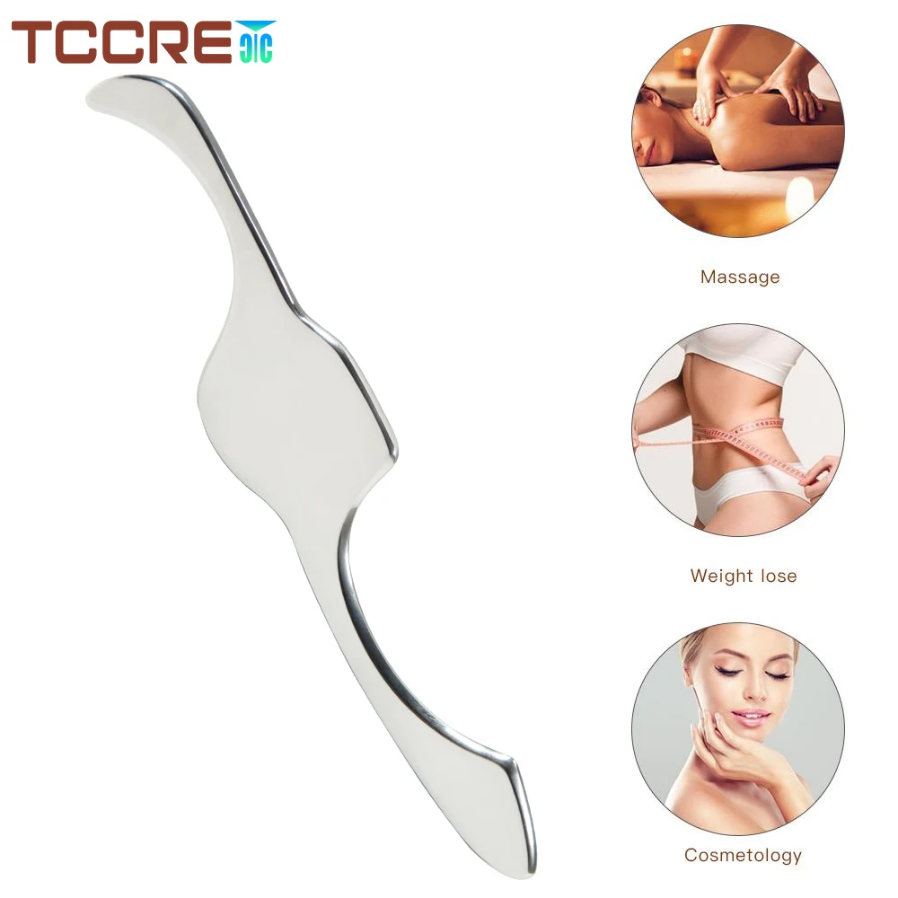 

Stainless Steel Gua Sha Scraping Massage Tools Set IASTM Tool Great Soft Tissue Mobilization Physical Therapy Body Massager