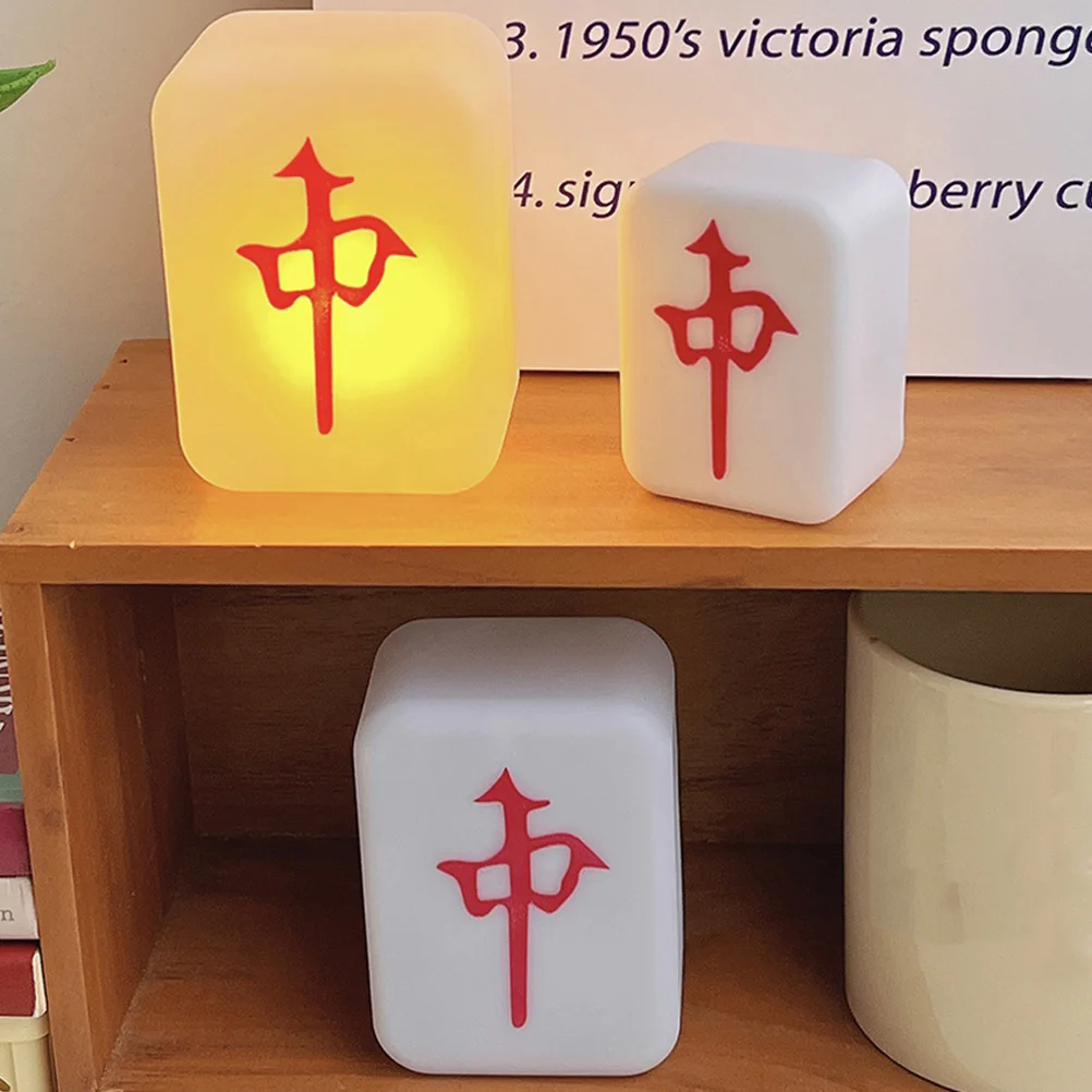 2 قطعة جونغ على شكل ضوء الليل LED أباجورة ديكور غرفة الإبداعية ضوء الطاولة الصغيرة لغرفة النوم غرفة الاطفال إضاءة داخلية