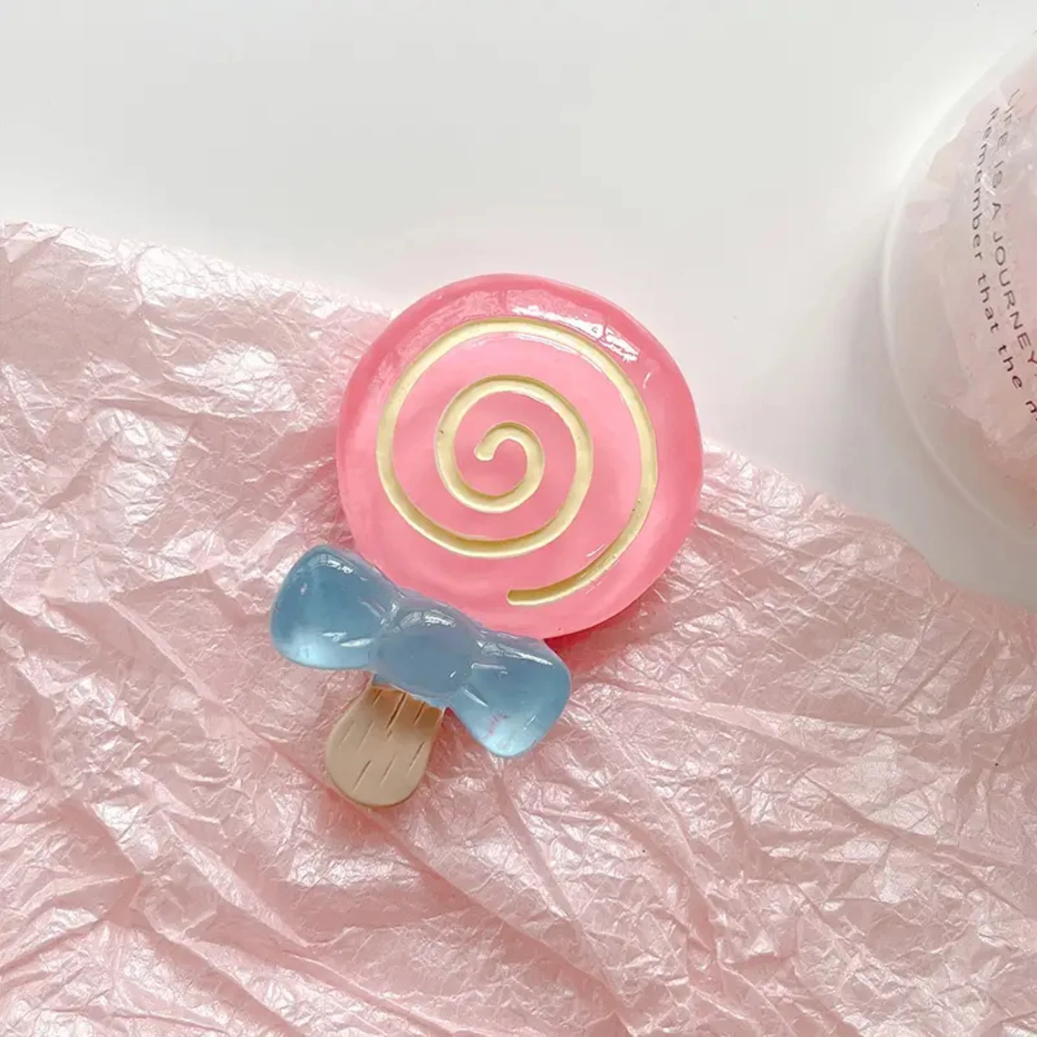 3D Lollipop Korea Epoxy Cute Stand For Cell Phone Grip Tok Mobile Holder Griptok For IPhone 13 Pro Max IPad Car Bracket