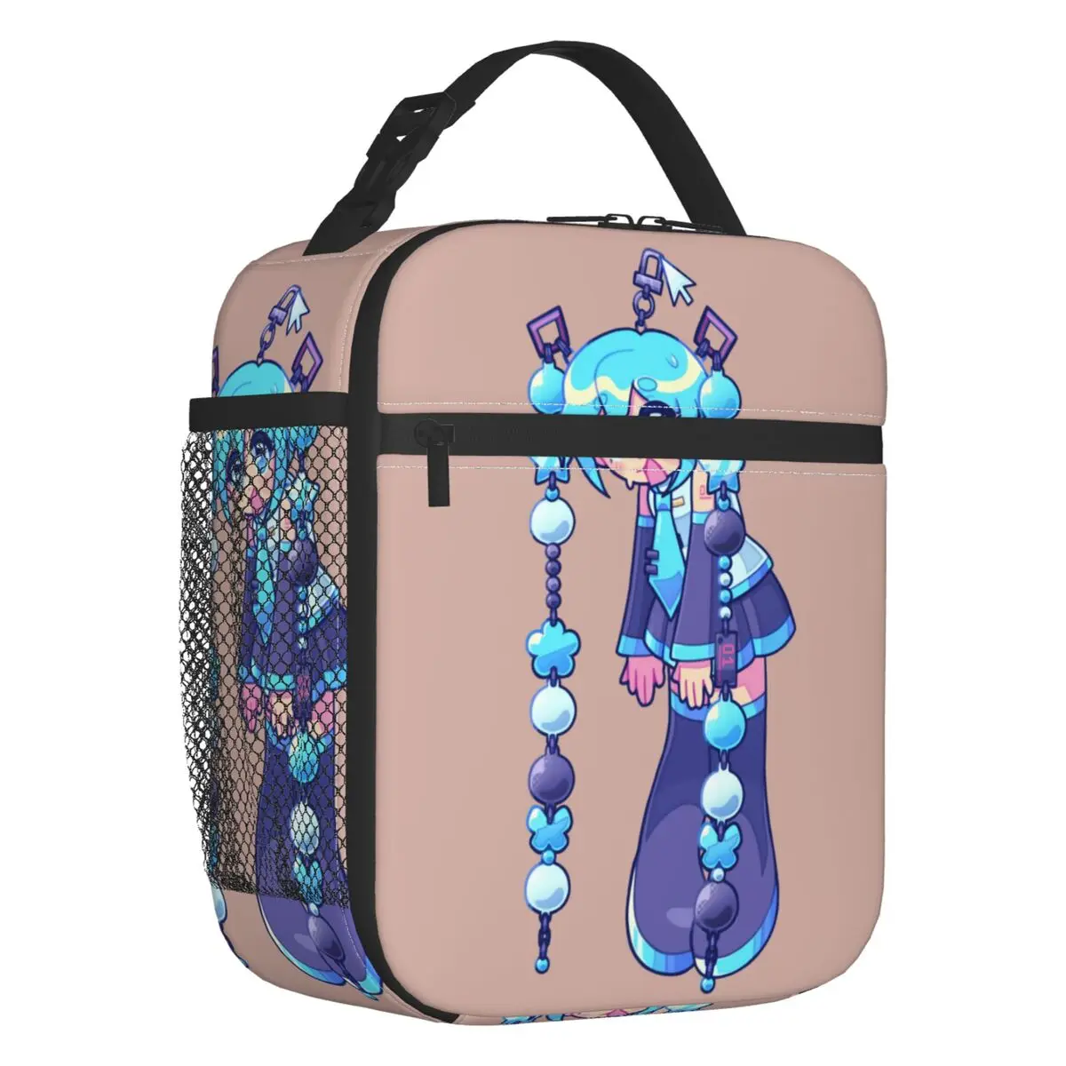 bolsas-de-almoco-personalizadas-hatsunes-miku-vocaloid-rock-anime-isoladas-para-trabalho-escola-a-prova-d'agua-termicas-unissex