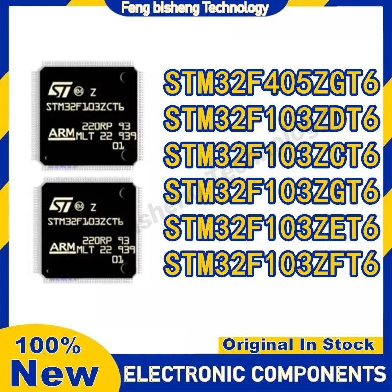 

STM32F103ZCT6 STM32F103ZDT6 STM32F103ZET6 STM32F103ZFT6 STM32F103ZGT6 STM32F405ZGT6 STM IC MCU Chip