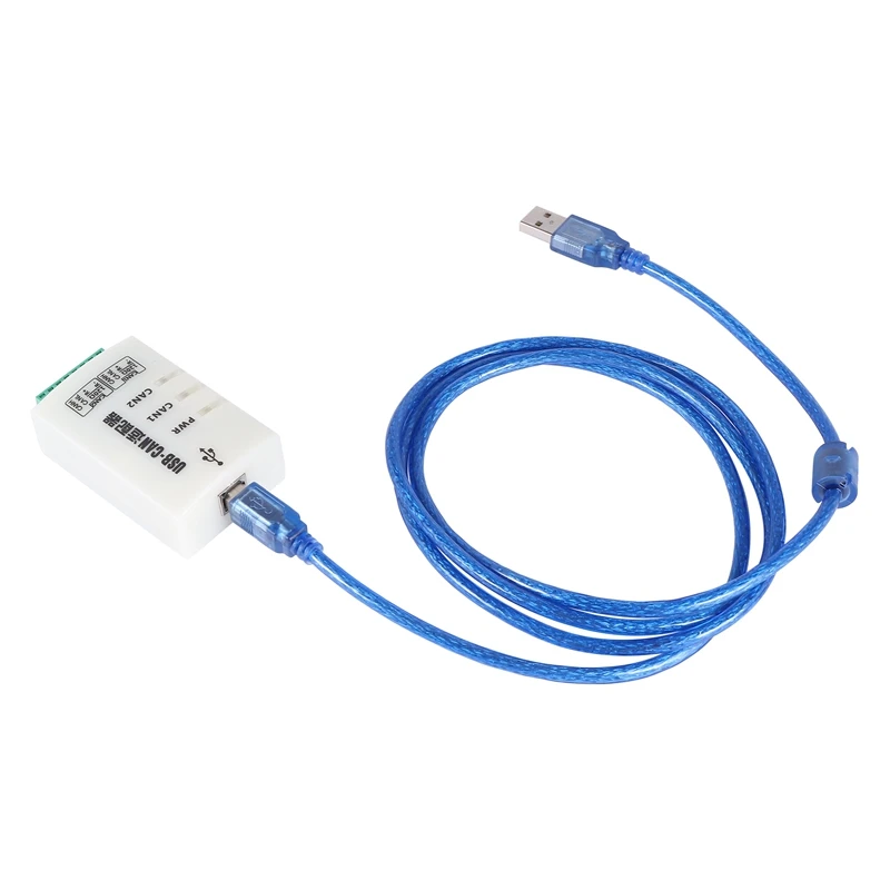 A47U CAN Bus Analyzer CANOpenJ1939 USBCAN-2A USB to CAN Adapter Dual Path Compatible ZLG