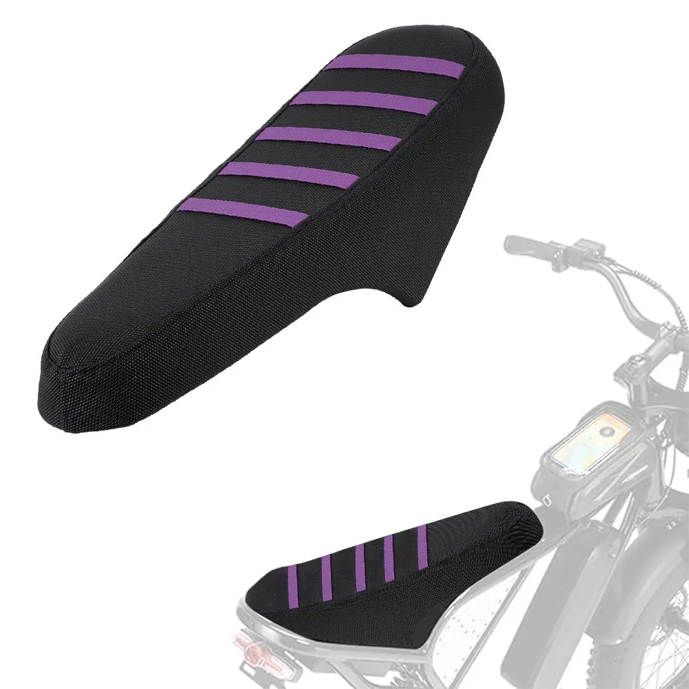 Motorcycle Seat Cover Waterdicht Antislip Deeltjes Ontwerp PVC Voor Ridstar Q20 Elektrische Fiets E-bike Scooter Fietsaccessoires