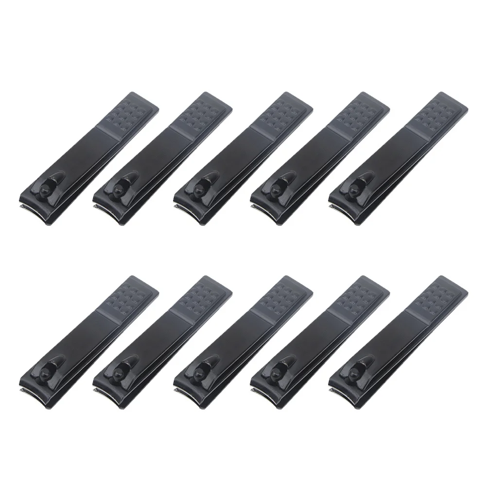 10 قطعة الكربون الصلب مسمار كليبرز حافة حادة مانيكير باديكير مسمار المتقلب القاطع المهنية مانيكير المقص #3