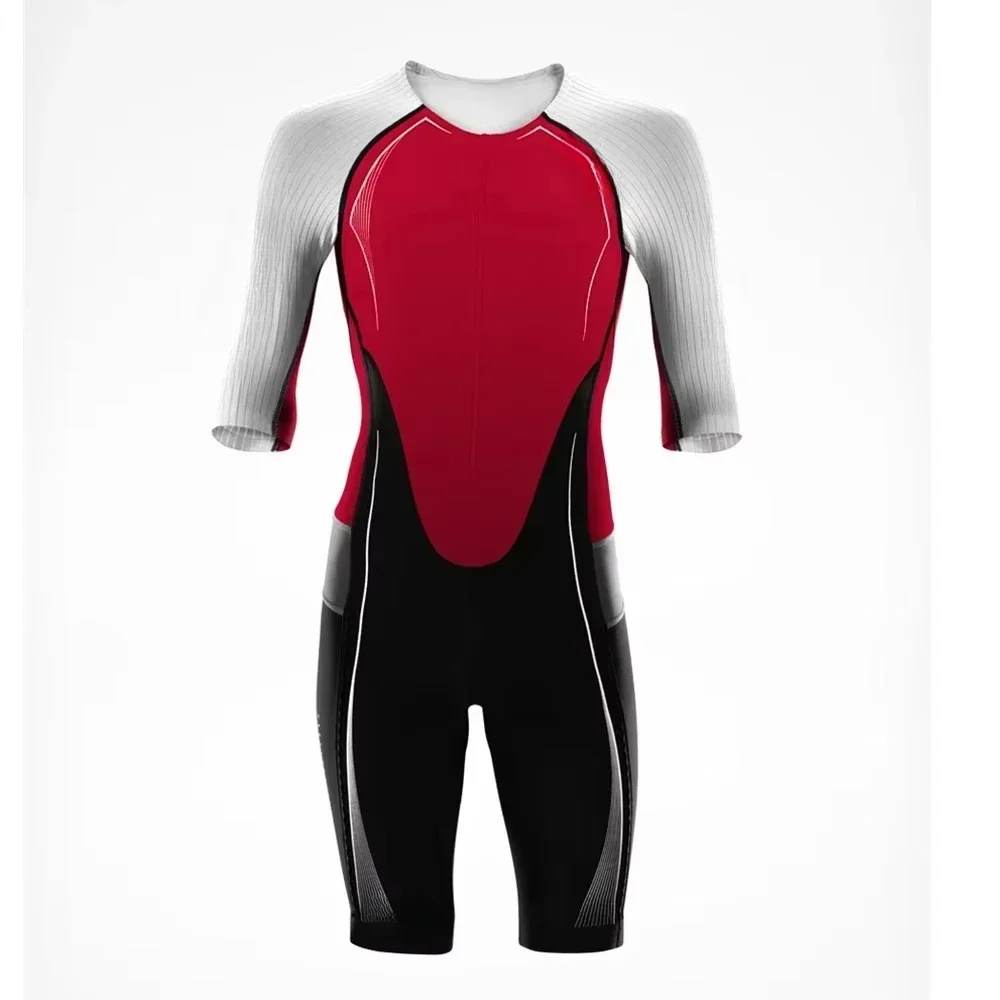 Huub-traje de carrera de triatlón para hombre, traje deportivo de equipo profesional para ciclismo, ropa deportiva, traje de neopreno para natación/bicicleta/correr, mono de manga corta