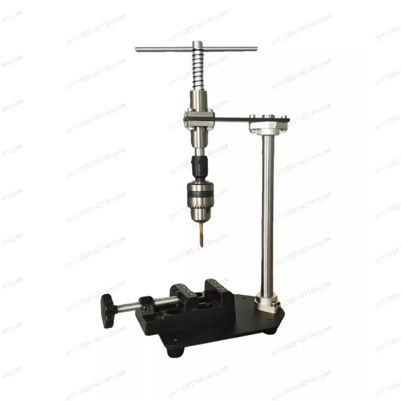 Manual Vertical Tapping Machine Handheld Adjustable Tap Wrench Desktop Wrench Extended Ratchet Rocking Probe Arm 1.5-10MM