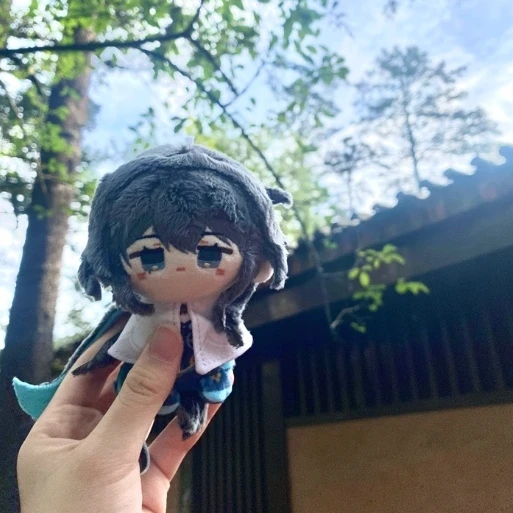 Honkai: Star Rail Plush Dolls Keychains Huohuo Topaz Argenti Serval Ruan Mei Cotton Dolls Game Collectible Toys Christmas Gifts