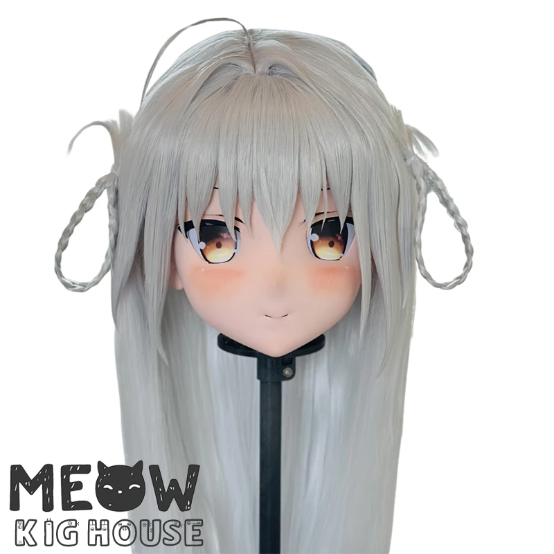 

(MEO507) Маска кигуруми ручной работы с полной головой, запираемая, для мужчин и женщин, японский мультфильм, аниме, игровой персонаж, маска кигуруми