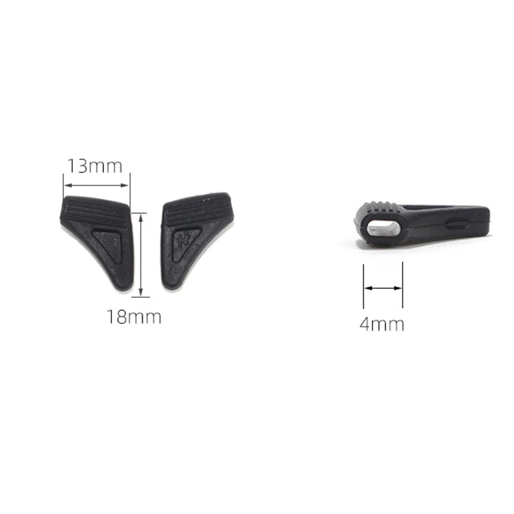 

20 Pairs Eyeglasses Non-slip Earmuffs Hook Retainer Grips Black Eyewear Retainers Gripper Holder