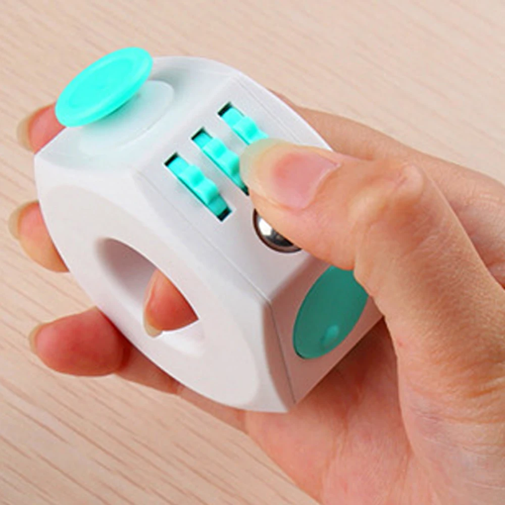 6面フィジェットローラー感覚玩具、子供と大人のための指先フィジェット玩具、ADHD、OCD、自閉症、ストレス解消、減圧ギフト